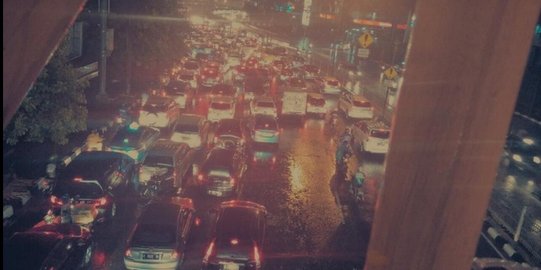 Hujan deras guyur Jakarta, Kawasan ini macet parah