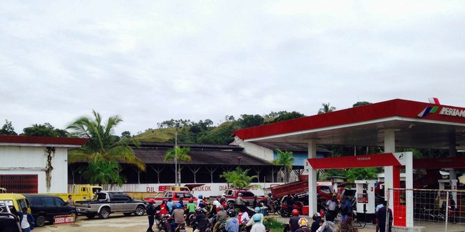 Gubernur iPapuai curhat ihargai bensin per liter tembus Rp 70 