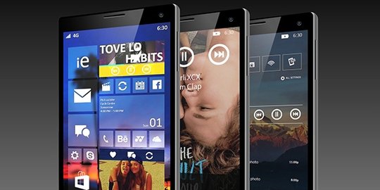 Smartphone pertama Windows Phone 10 punya layar 5inci?