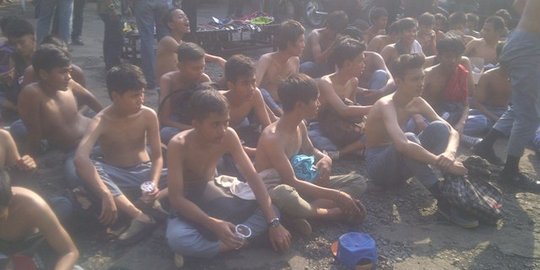 Sering tawuran, 10 pelajar bandel di Semarang digunduli