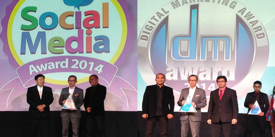 Punya situs terbaik, Matahari raih Digital Marketing Award 2014