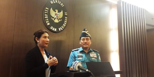 Menteri Susi: TNI AL yang menenggelamkan kapal asing, bukan saya