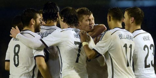 Ranking FIFA: Jerman kokoh, Inggris melompat