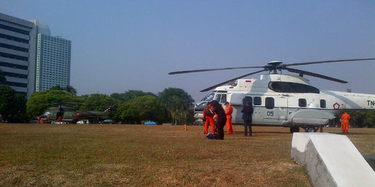 Heli Puma mendarat darurat, anggota TNI luka-luka