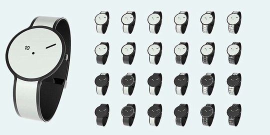 Wow, smartwatch kertas Sony bisa berubah desain 24 kali!