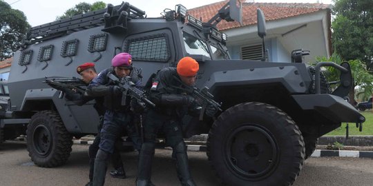 Aksi pasukan elit TNI di Latgab Trimatra IX 2014