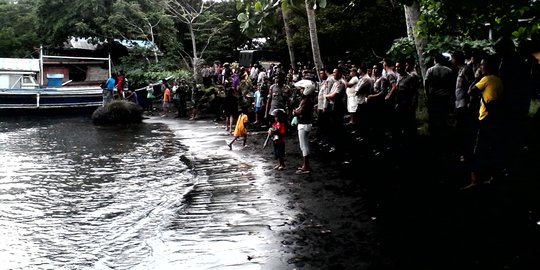 Pesawat Elang jatuh, warga temukan potongan daging manusia