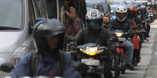 17 Desember pelarangan motor di Thamrin diterapkan