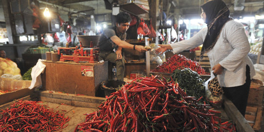 Harga cabai di Purwokerto tembus Rp 100 ribu per kilogram