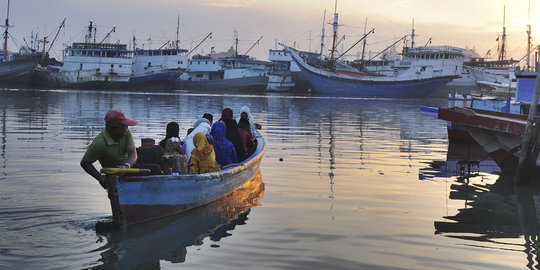 Temaram di Pelabuhan Sunda  Kelapa  merdeka com