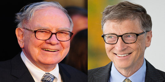 3 Hal berharga yang dipelajari Bill Gates dari Warren Buffett