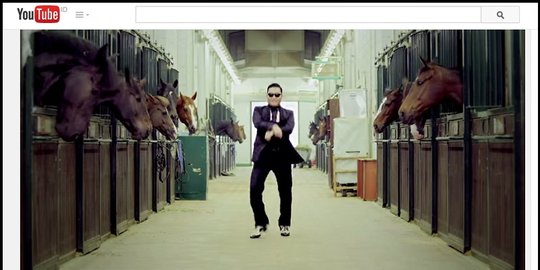 Gara-gara Psy, Youtube ubah batas maksimal penonton