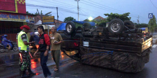 Jalan depan Markas Kopassus Solo kerap makan korban