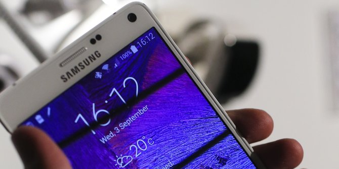 Samsung pakai layar bekas di Galaxy Note 4?  merdeka.com