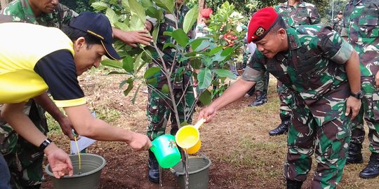 UI gandeng Kopassus tanam 1.000 pohon di kampus