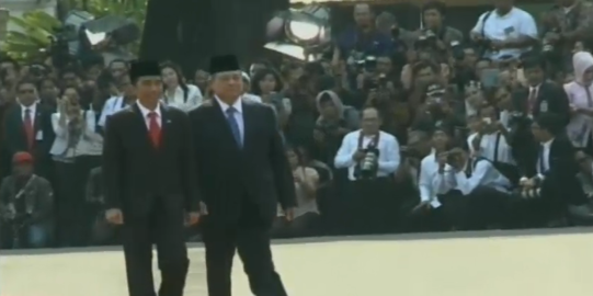 Sudah tak jadi presiden, SBY kena macet dari Cikeas ke Istana