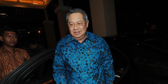 Ke kantor Wapres, SBY tanya kabar anak dan cucu JK