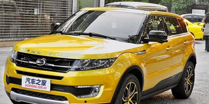 Sanggup bajak mobil  China  masih rajai produk imitasi 