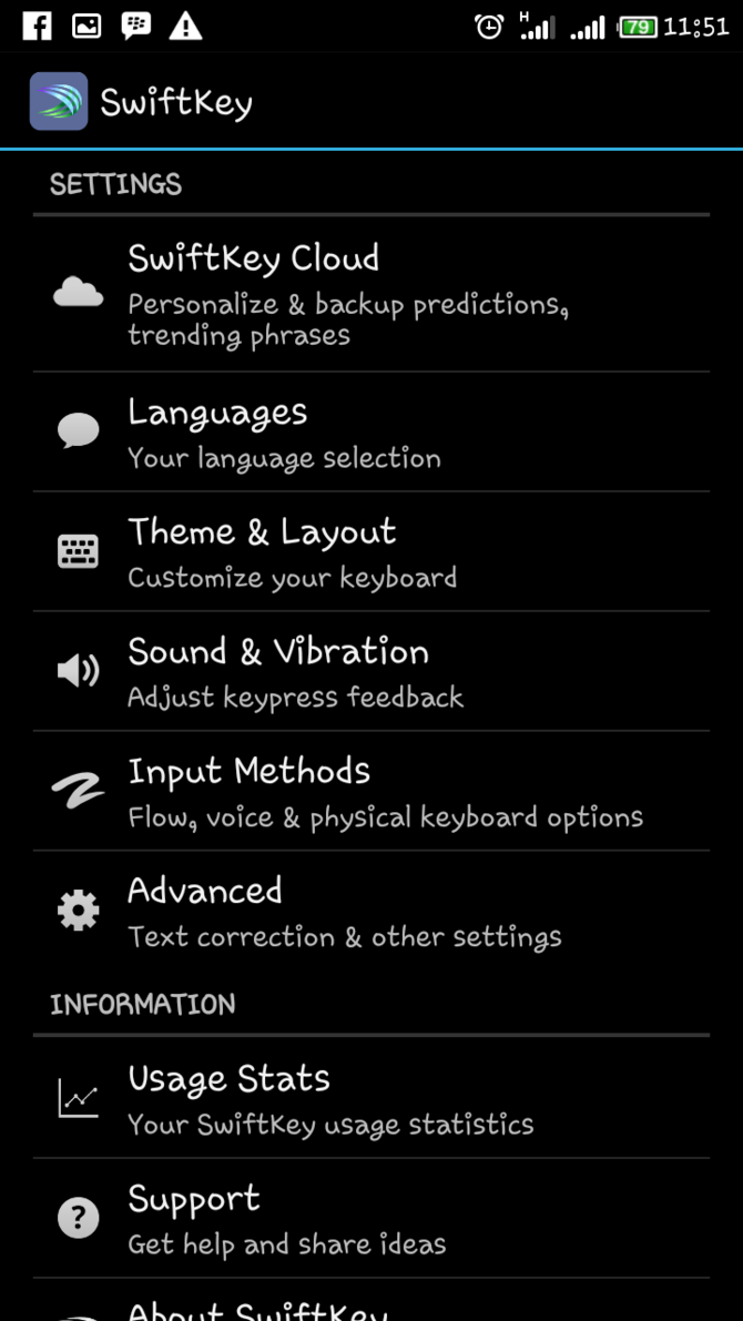 cara mematikan suara di keyboard smartphone android