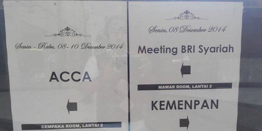 Rapat di Balai Kartini, Menteri Yuddy tak konsisten