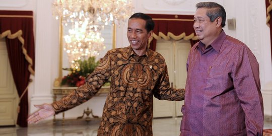 Jokowi bertemu SBY, PDIP ingin Demokrat bantu pemerintah