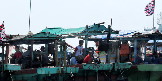 Malaysia ikut tangkap kapal Indonesia, alasannya imigran gelap | merdeka.com