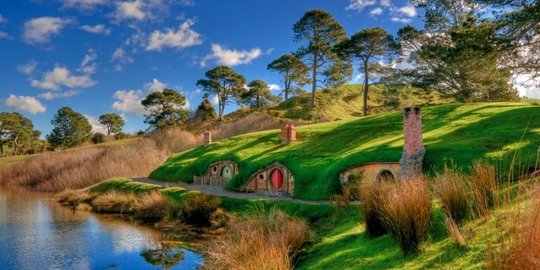Sehari menjadi Hobbit di Hobbiton Matamata, Selandia Baru