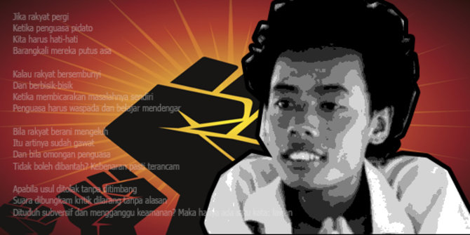 Ini momen mengharukan anak Wiji Thukul bertemu Presiden ...