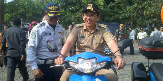 Ahok: Tugas kami sediakan transportasi massal lebih baik