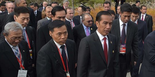 Ke Korea, Jokowi bahas kerja sama infrastruktur & pesawat tempur