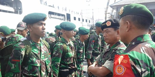 Jenderal Moeldoko lepas prajurit TNI bertugas ke Lebanon