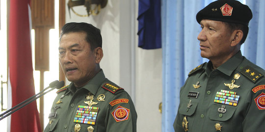 Panglima TNI: Calon pengganti Kasau dan Kasal ada yang bintang 2