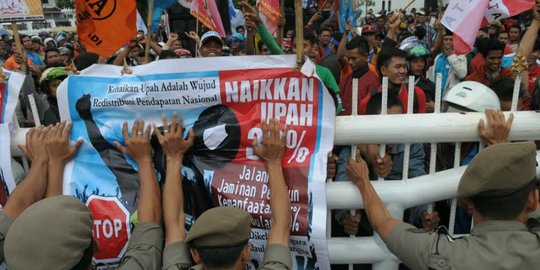 Buruh: Jika Jokowi adalah kita, tentu outsourcing sudah dihapus