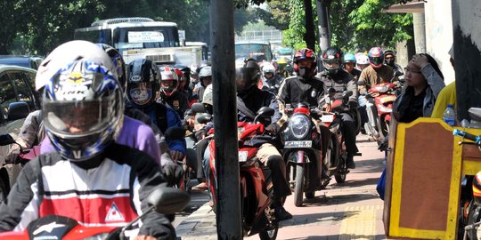 Ini rentang waktu pemotor dilarang lewat HI