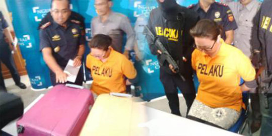 Bawa sabu 2,1 Kg dari Hongkong, perempuan Rusia ini 