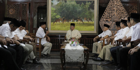 Bertemu SBY di Cikeas, Ical dan Prabowo dukung Perppu Pilkada