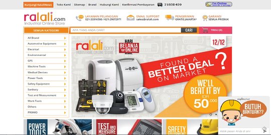 Ralali.com, situs jual-beli online 'spesialis' industri ...