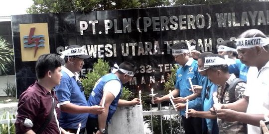 Ratusan tenaga outsourcing PLN Aceh merasa dianaktirikan