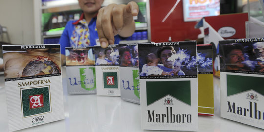 Di Indonesia, konsumsi rokok lebih tinggi dibanding protein