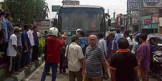 Di lokasi ini, warga sering tertabrak Transjakarta