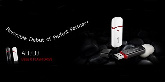 Apacer rilis Flash Drive AH333, usung tagline 'Perfect Partner'
