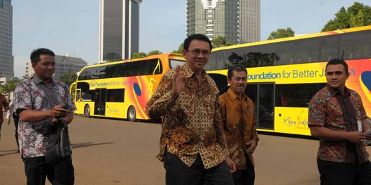 Ahok sudah prediksi pemotor ogah naik bus gratis