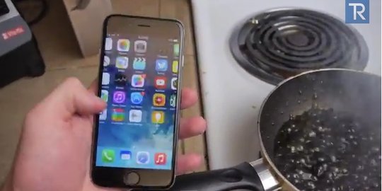 Ini jadinya jika iPhone 6 direbus dalam Coca Cola