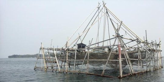 Rusak lingkungan,Bagan Tancap Ikan di Kepulauan Seribu dibongkar