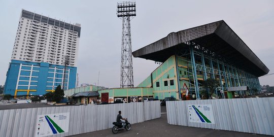 Imbas proyek MRT, Stadion Lebak Bulus ditutup