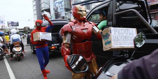 'Ironman & Spiderman' selamatkan korban longsor banjarnegara