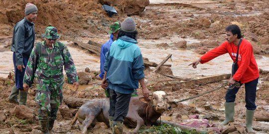 Longsor Banjarnegara, 60 jiwa warga Jemblung selamat