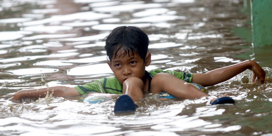Banjir kembali genangi 11 desa kawasan Cilacap barat