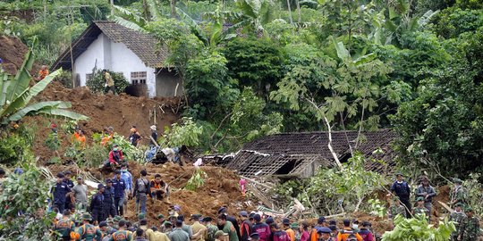 Cerita rumah putih yang selamat dari longsor hebat Banjarnegara