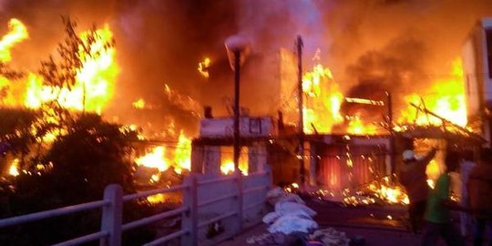 Kebakaran di Tambora disebabkan LPG meledak di rumah ketua RT